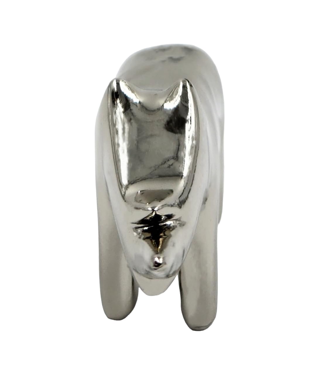 Steel Finish Rhino Statue Rhino Statuettes Home Decor,Showpiece Animal Figurines