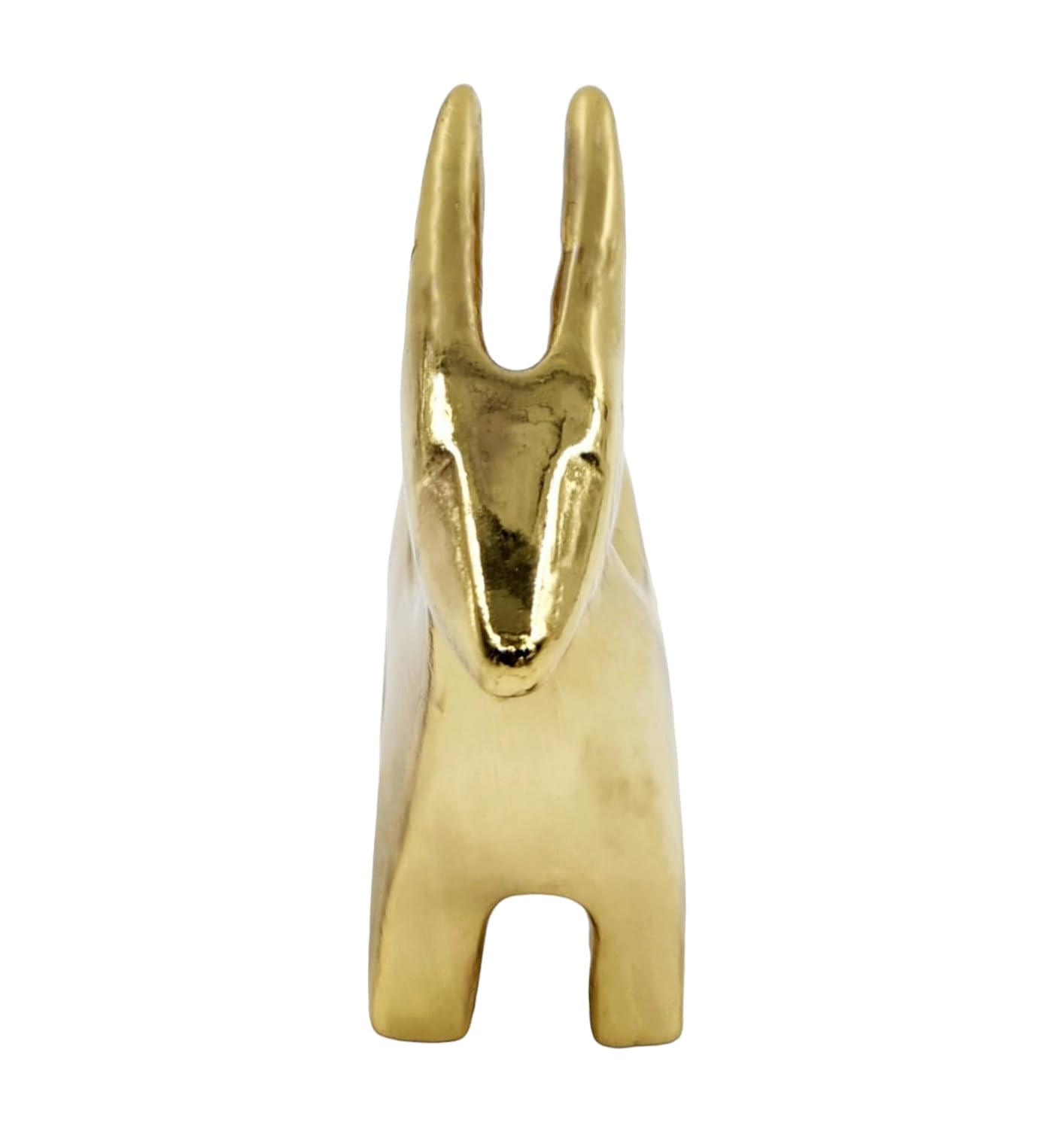 24 Kart Gold Plated Resin Deer Statue, Deer Statuettes Home Decor,Showpiece Animal Figurines Hiran