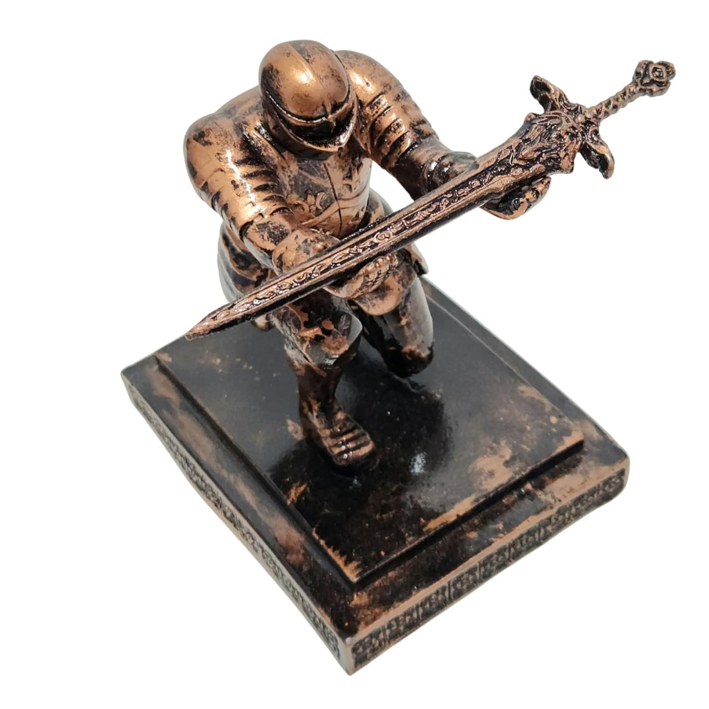 ARNAVIRA Warrior Knight Pen Holder/Soldier Pen Holder(Copper Antique)