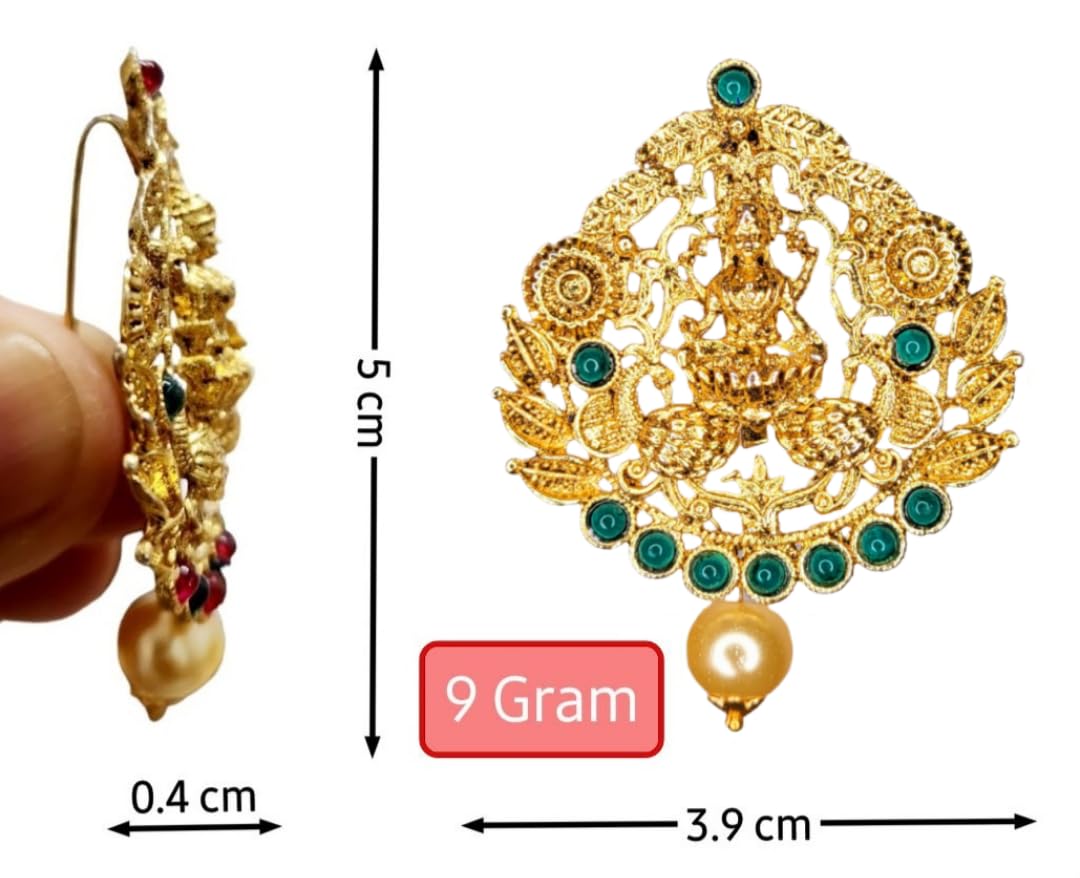 Gold Plated Antique Hair Jewellery