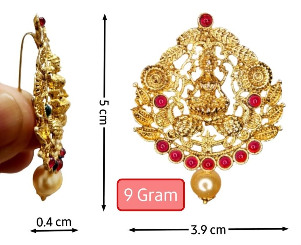 Gold Plated Antique Hair Jewellery