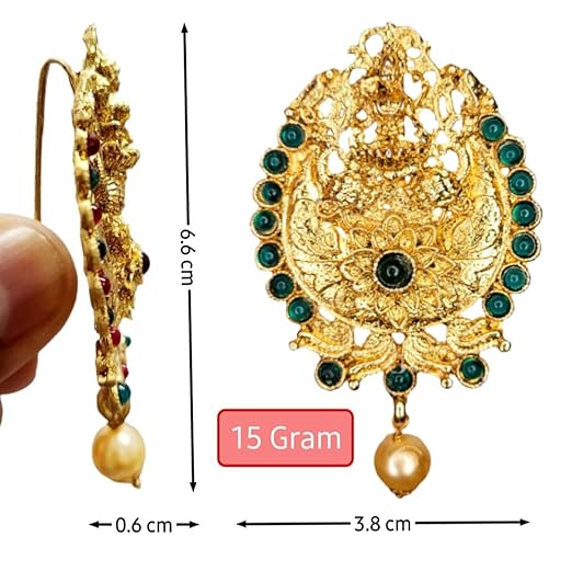 Gold Plated Antique Hair Jewellery