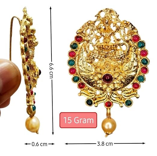 Gold Plated Antique Hair Jewellery