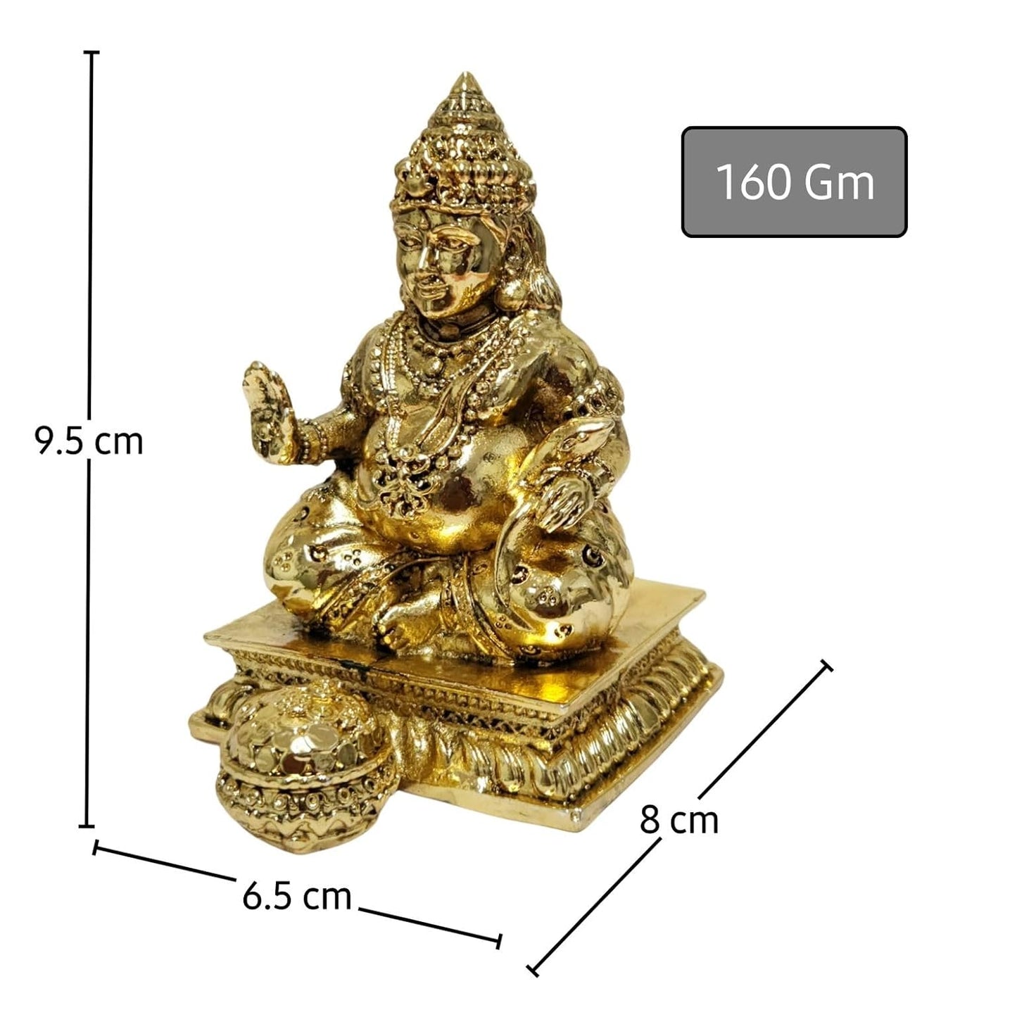 4 Inch Gold Plated Lord Kuber