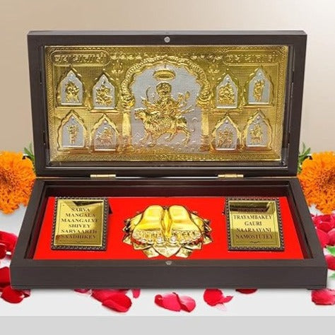 Maa Durga Jai Ambe with Charan Paduka