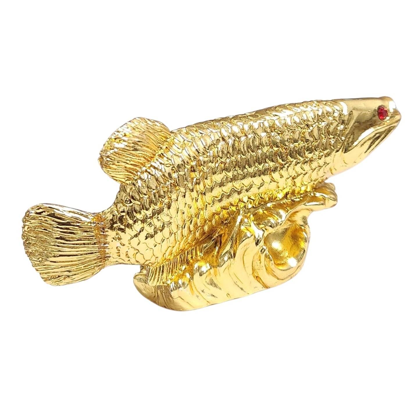 Gold Plated Feng Shui Golden Arowana Fish