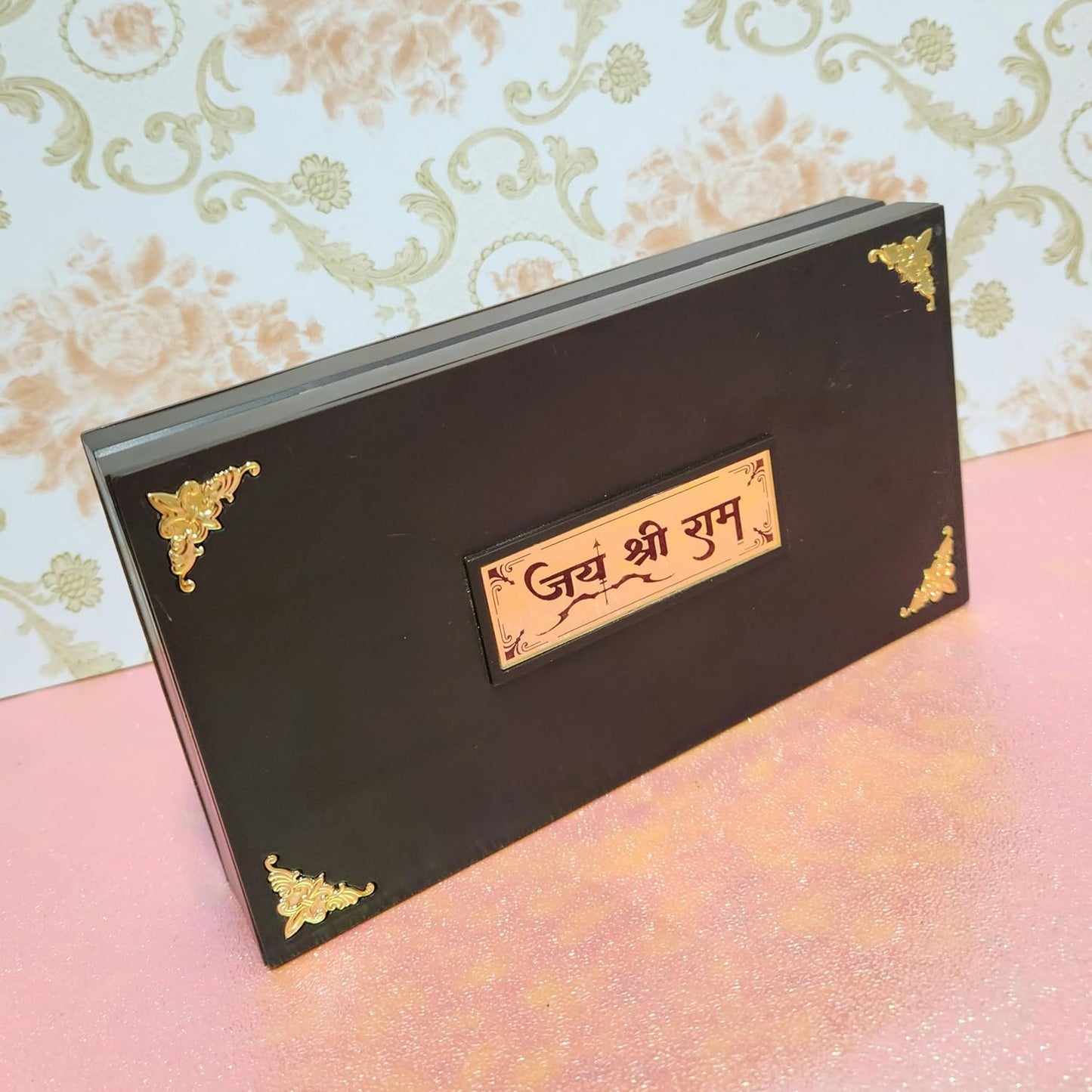 Ram Darbar | Ram Parivar Photo Frame with Charan Paduka