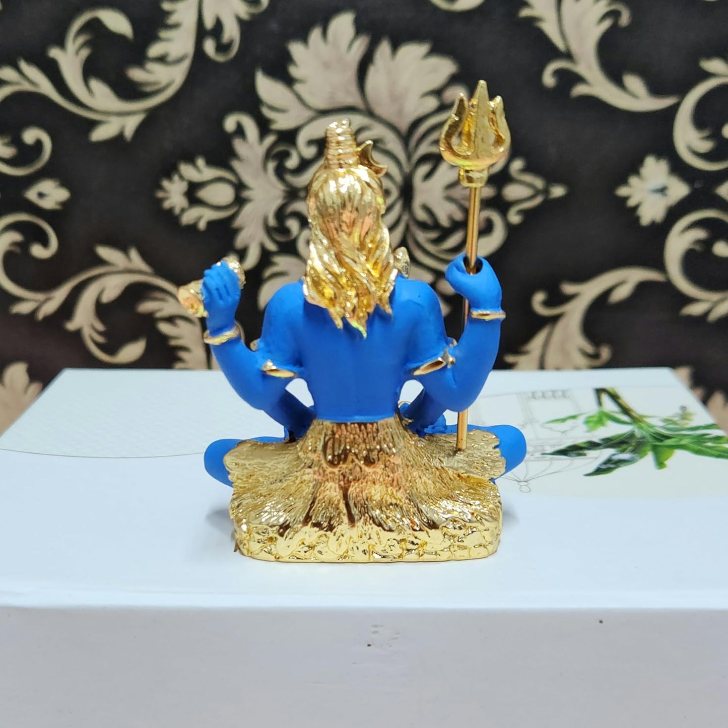 Gold Plated Lord Shiva Idol