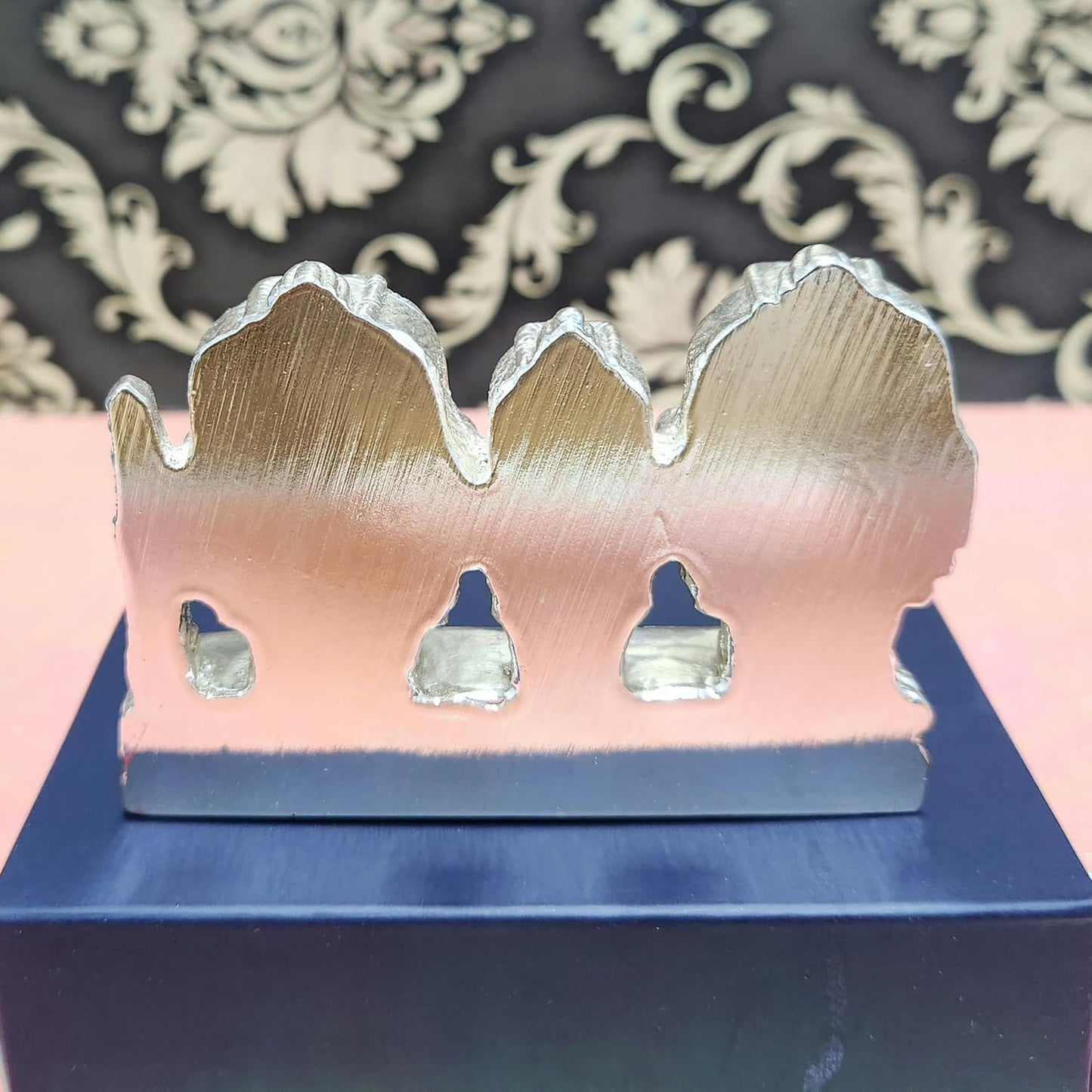 999 Silver Plated Jagannath Balabhadra Subhadra Idol