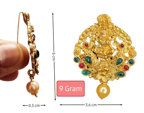 Gold Plated Antique Hair Jewellery