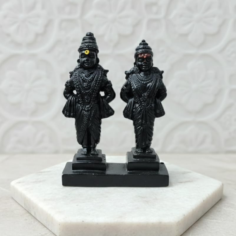 Vitthal Rukhmini Idol for Car Dashboard Gifting Home & Office Decor