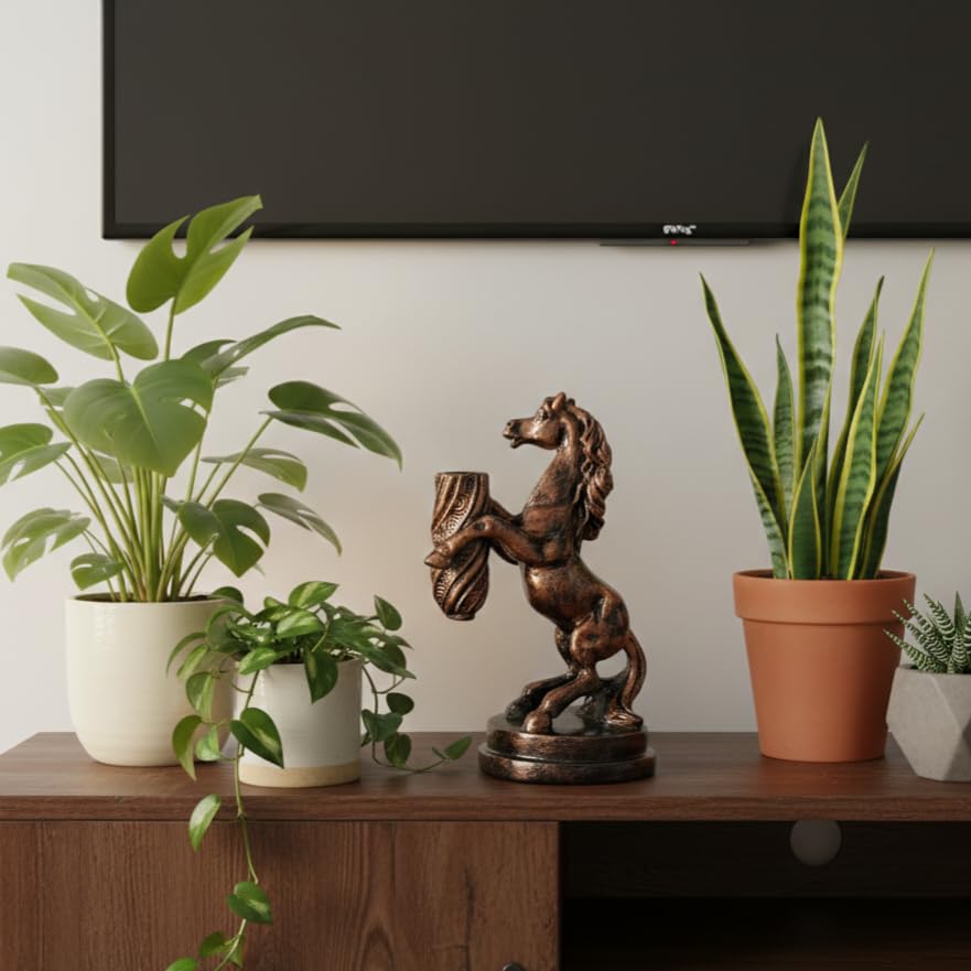 Horse Pen Holder (Copper Antique)