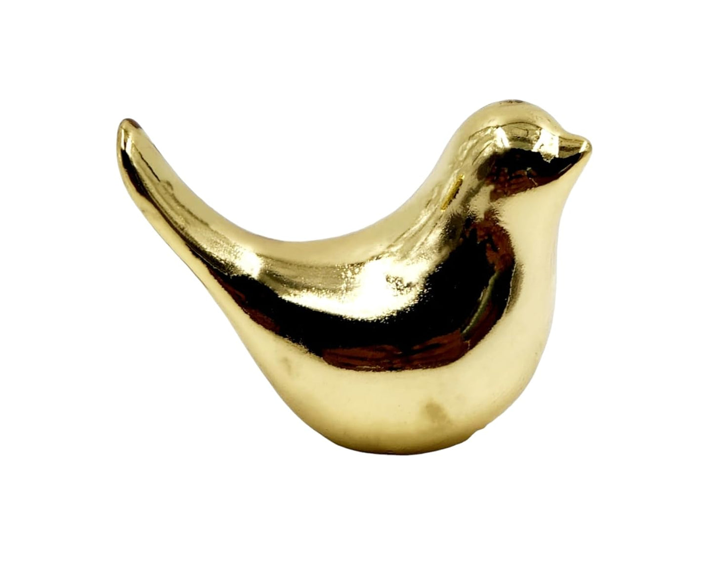 24 Kart Gold Sparrow Statue, Sparrow Statuettes Home Decor,Showpiece Animal Figurines