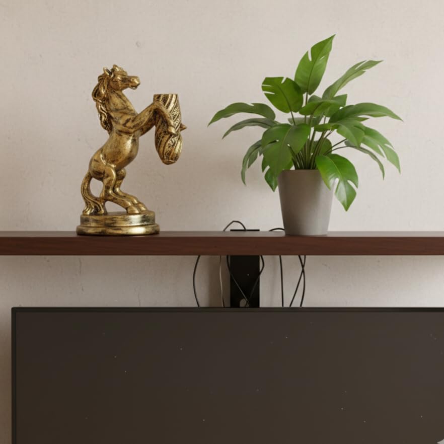 Horse Pen Holder (Gold Antique)