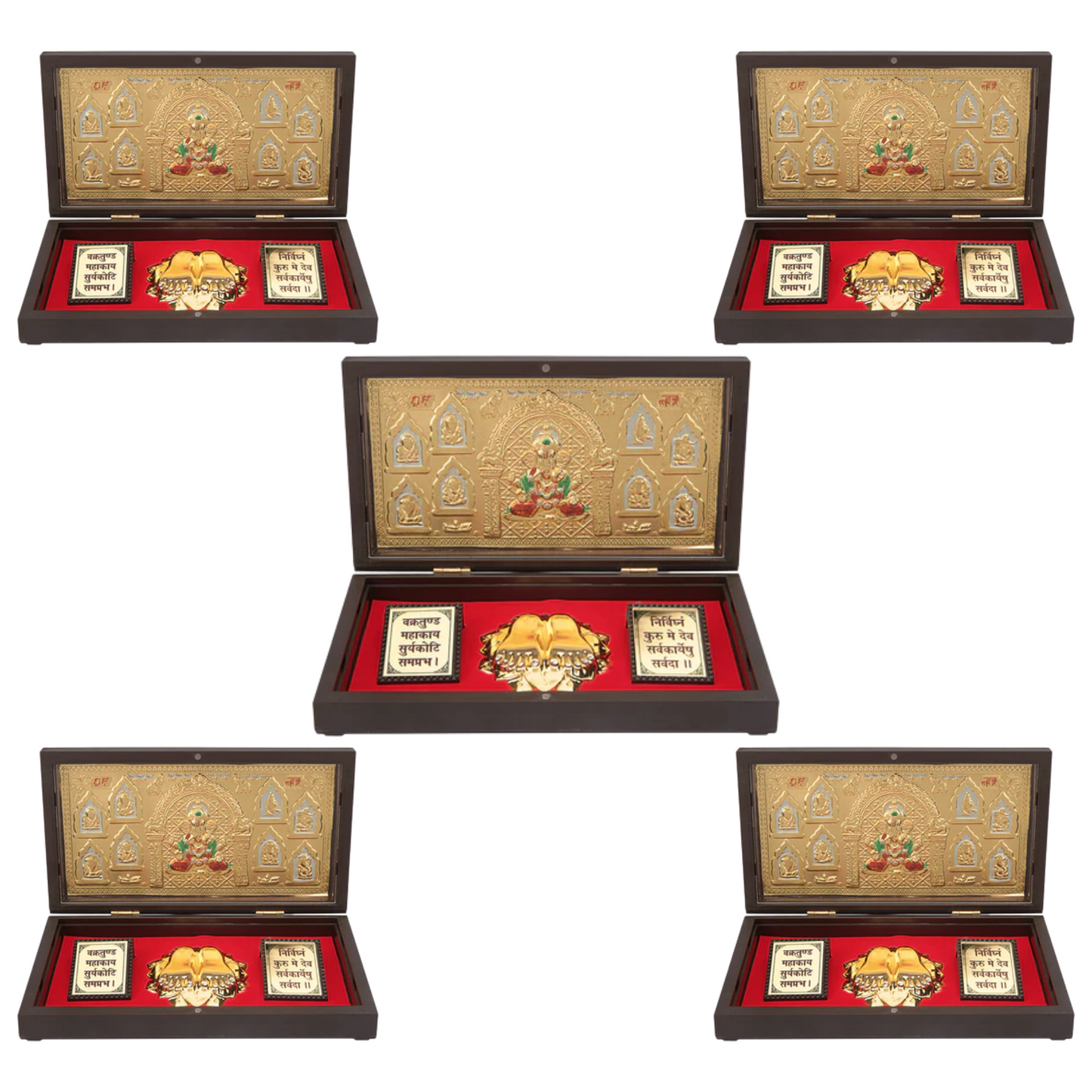 Dagdusheth Ganpati Ganesha with Charan Paduka