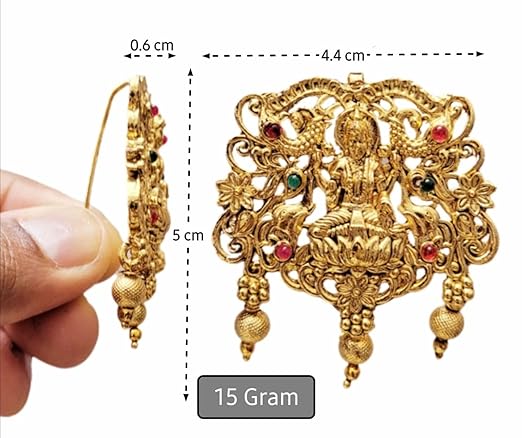 Gold Plated Antique Hair Jewellery