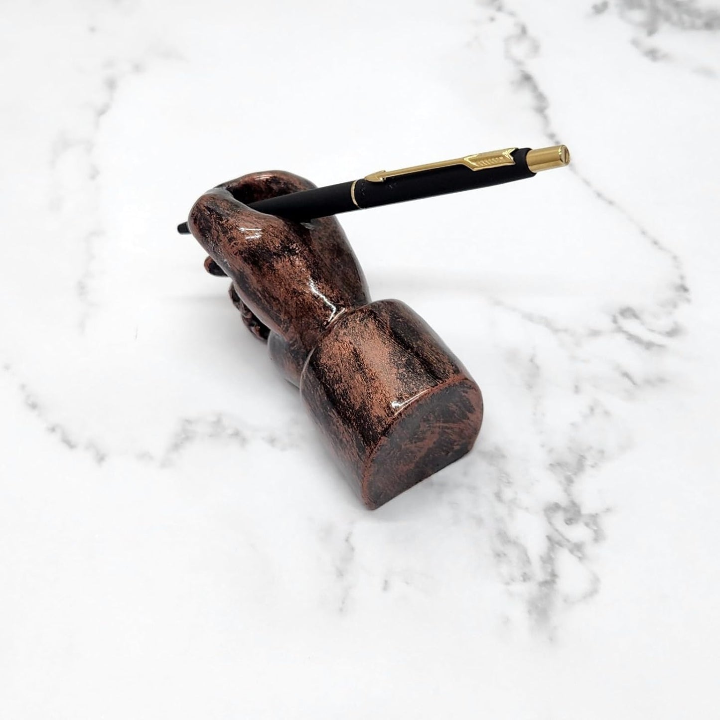 Hand Pen Holder (Copper Antique)