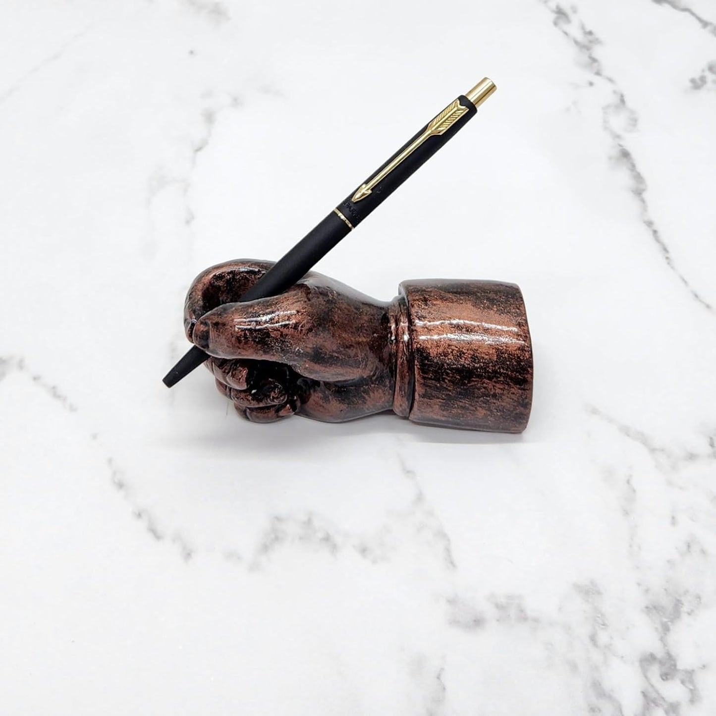 Hand Pen Holder (Copper Antique)