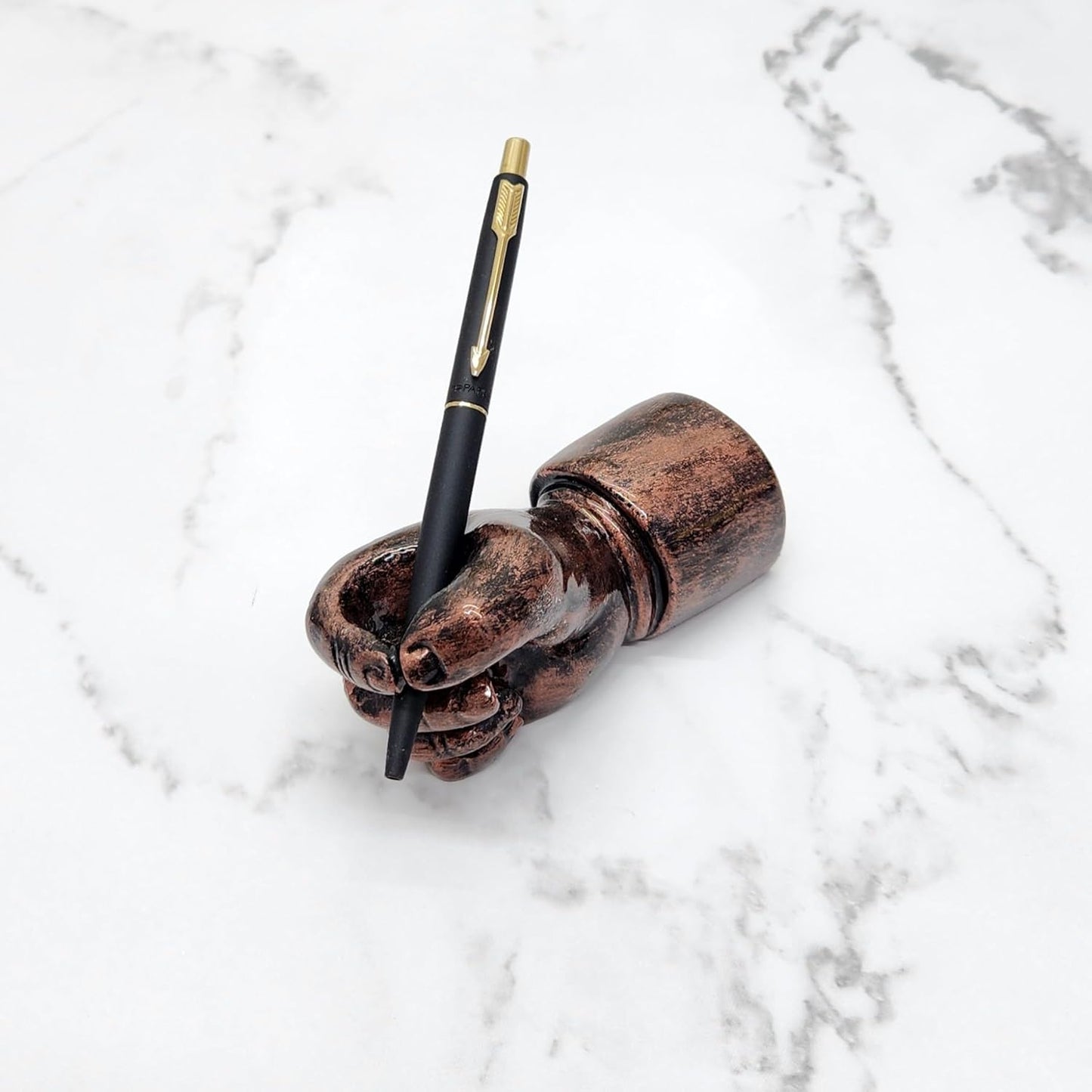 Hand Pen Holder (Copper Antique)