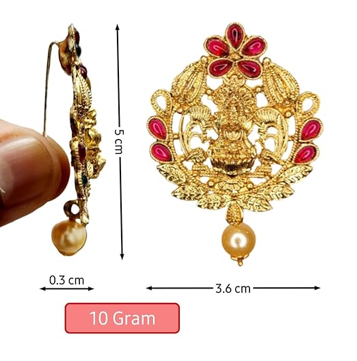 Gold Plated Antique Hair Jewellery