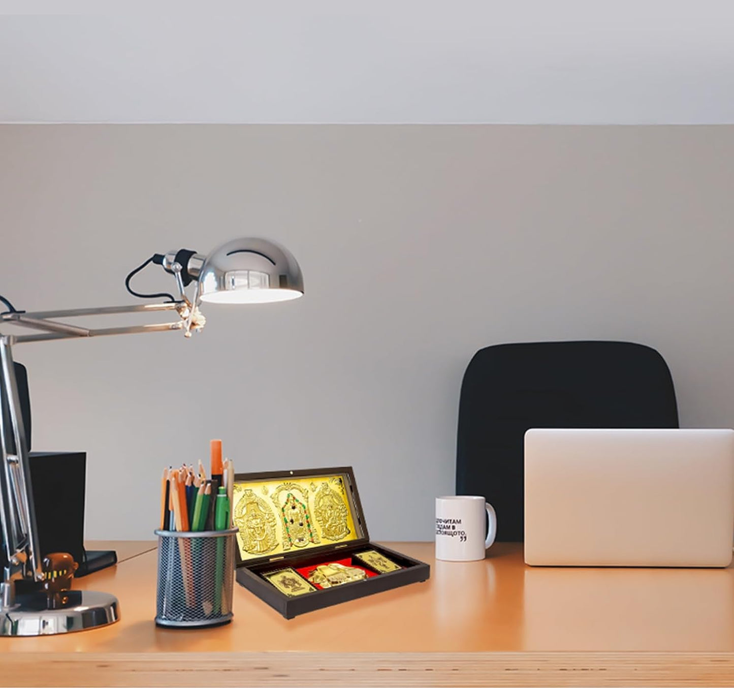Tirupati Balaji and Padmavathi Lakshmi With Charan Paduka