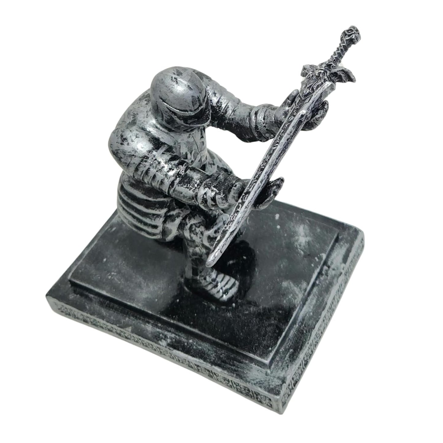 ARNAVIRA Warrior Knight Pen Holder/Soldier Pen Holder(Gold Antique)