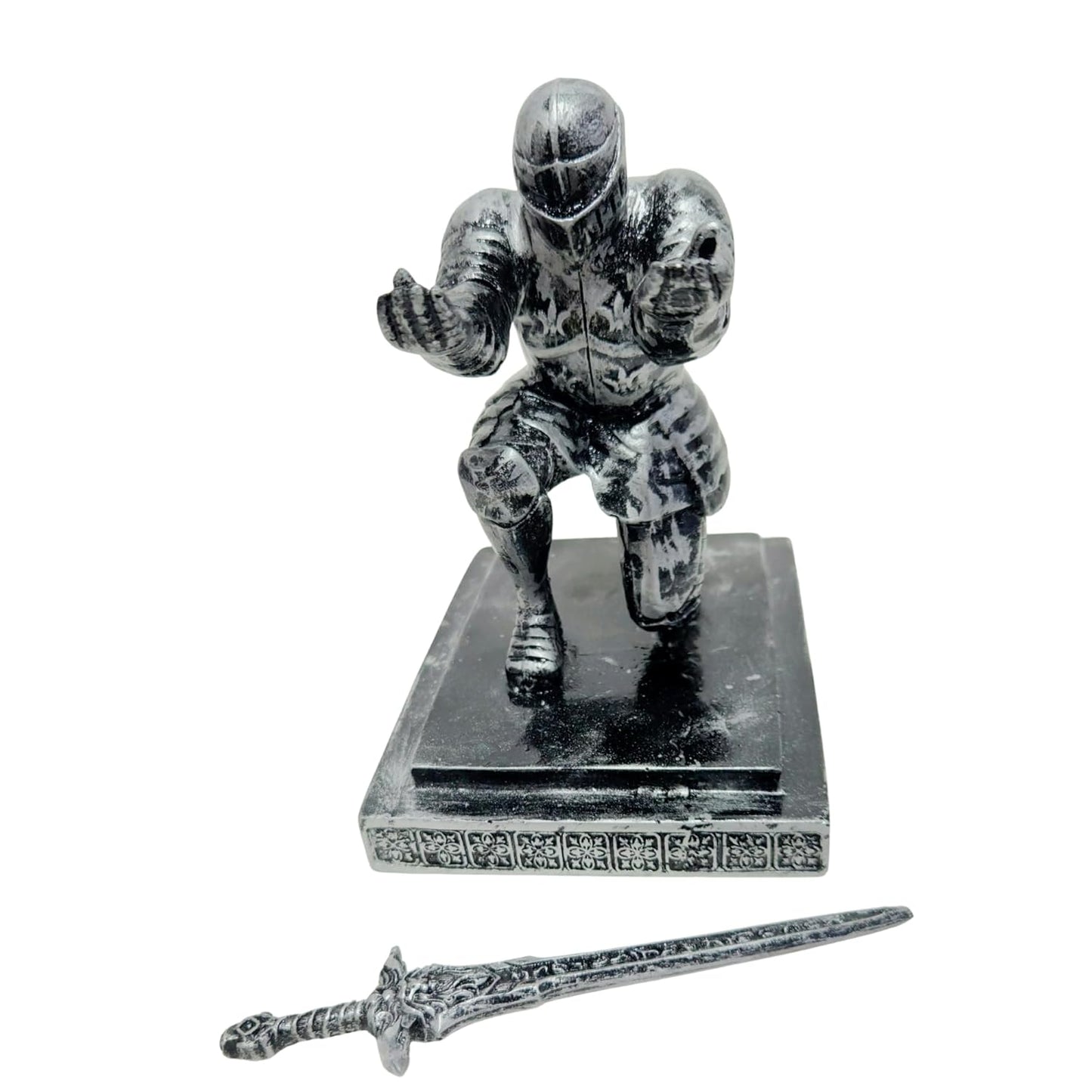 ARNAVIRA Warrior Knight Pen Holder/Soldier Pen Holder(Gold Antique)