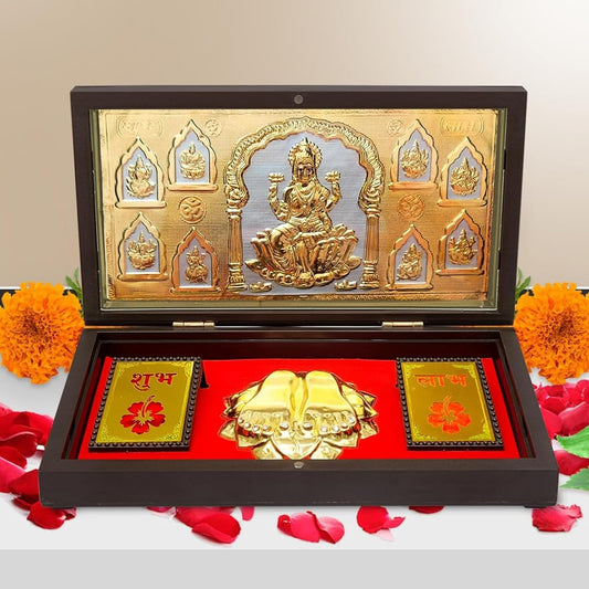 Ashtalakshmi with Charan Paduka