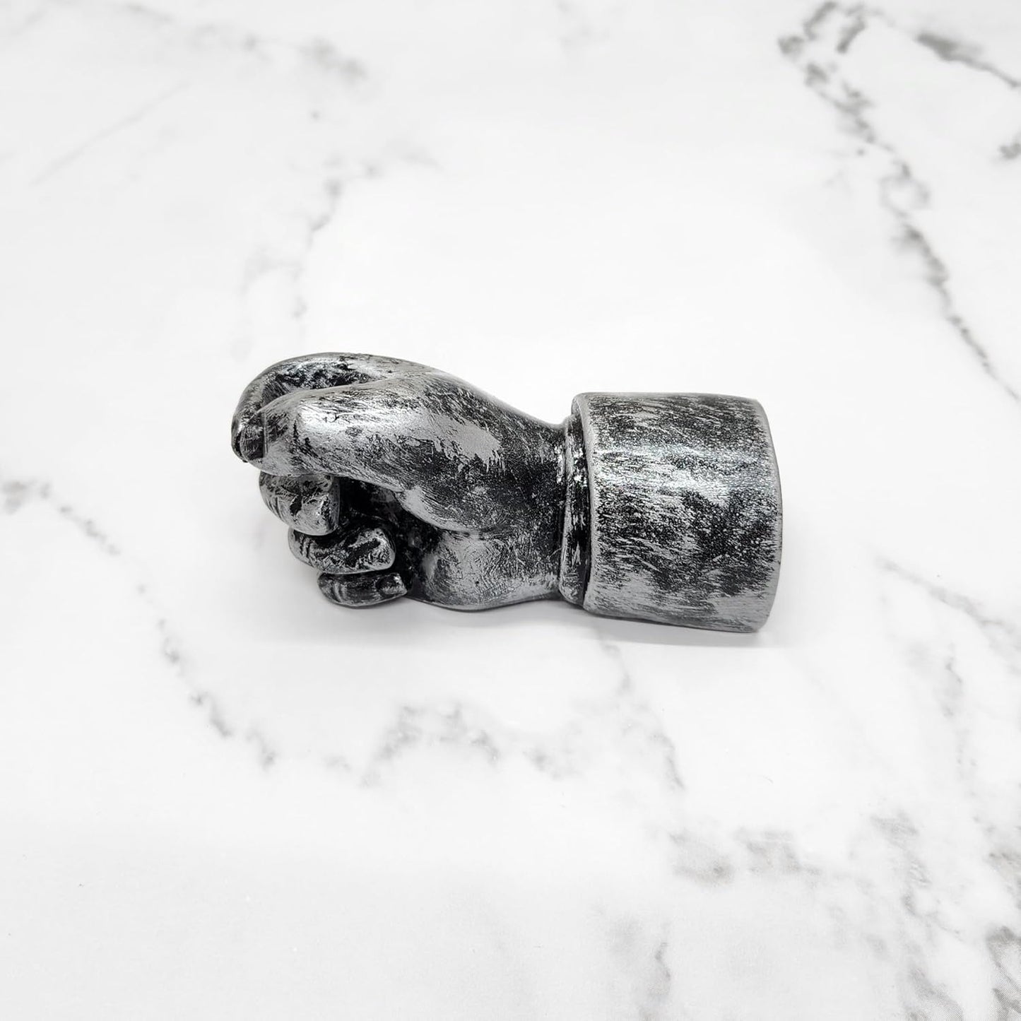 Hand Pen Holder (Silver Antique)