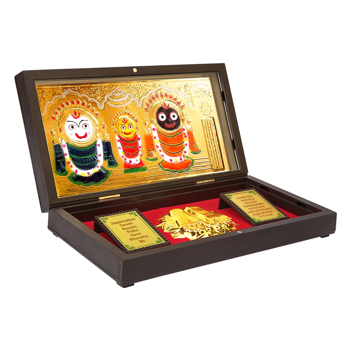 Lord Jagannath with Charan Paduka