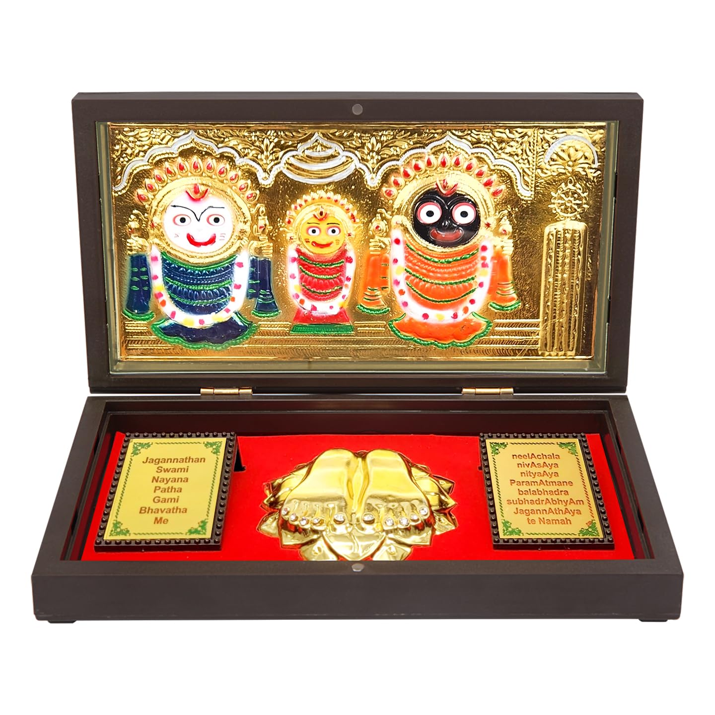 Lord Jagannath with Charan Paduka
