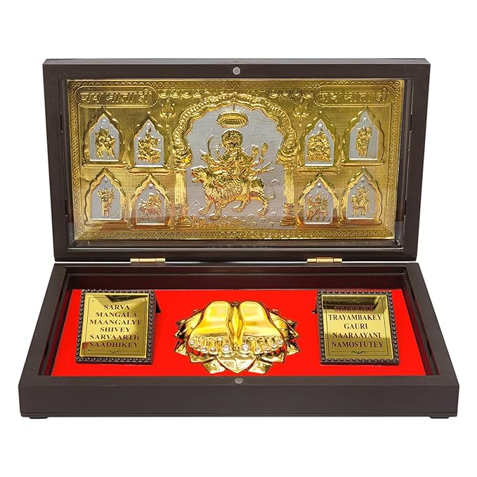 Maa Durga Jai Ambe  with Charan Paduka