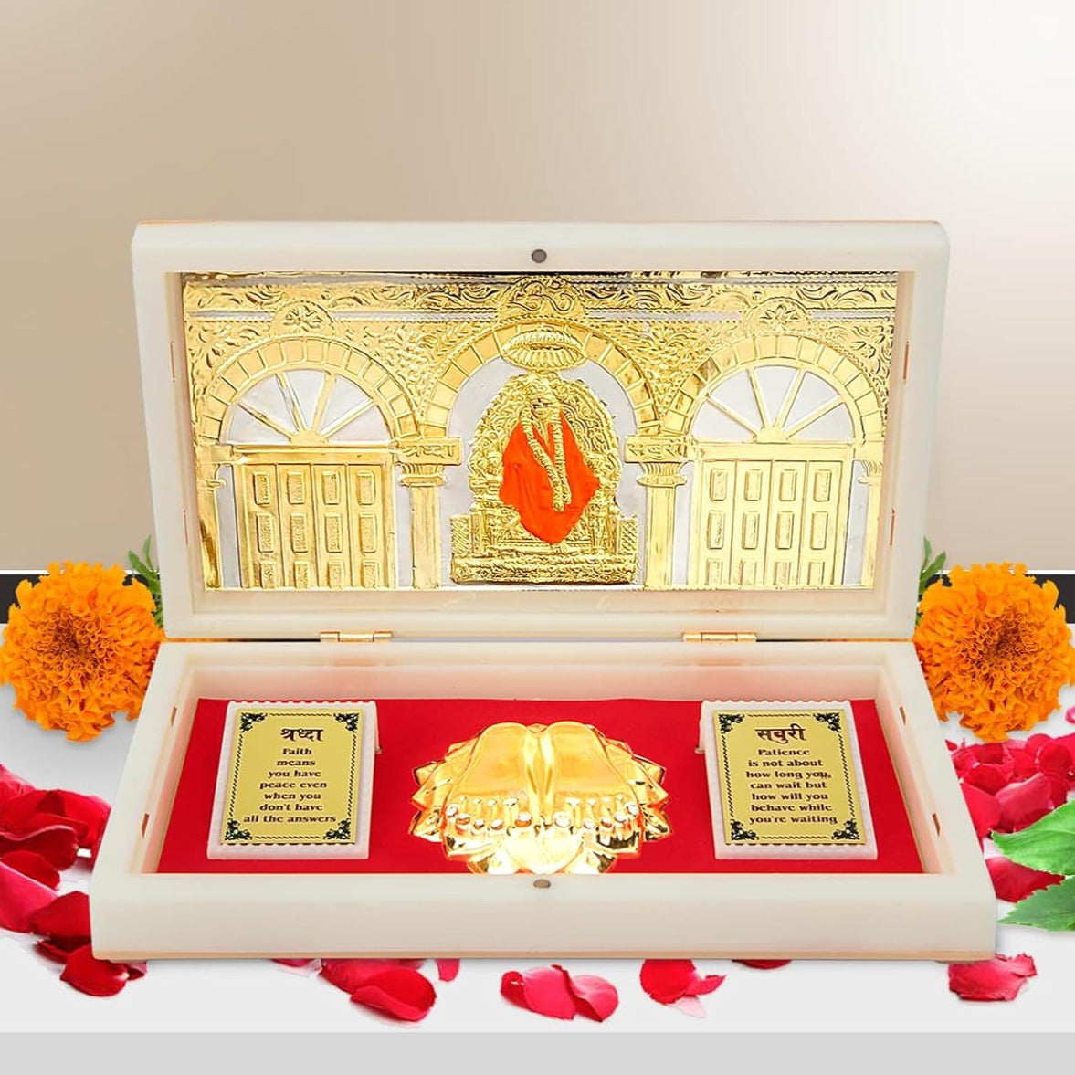 Shridi SaiBaba with Charan Paduka