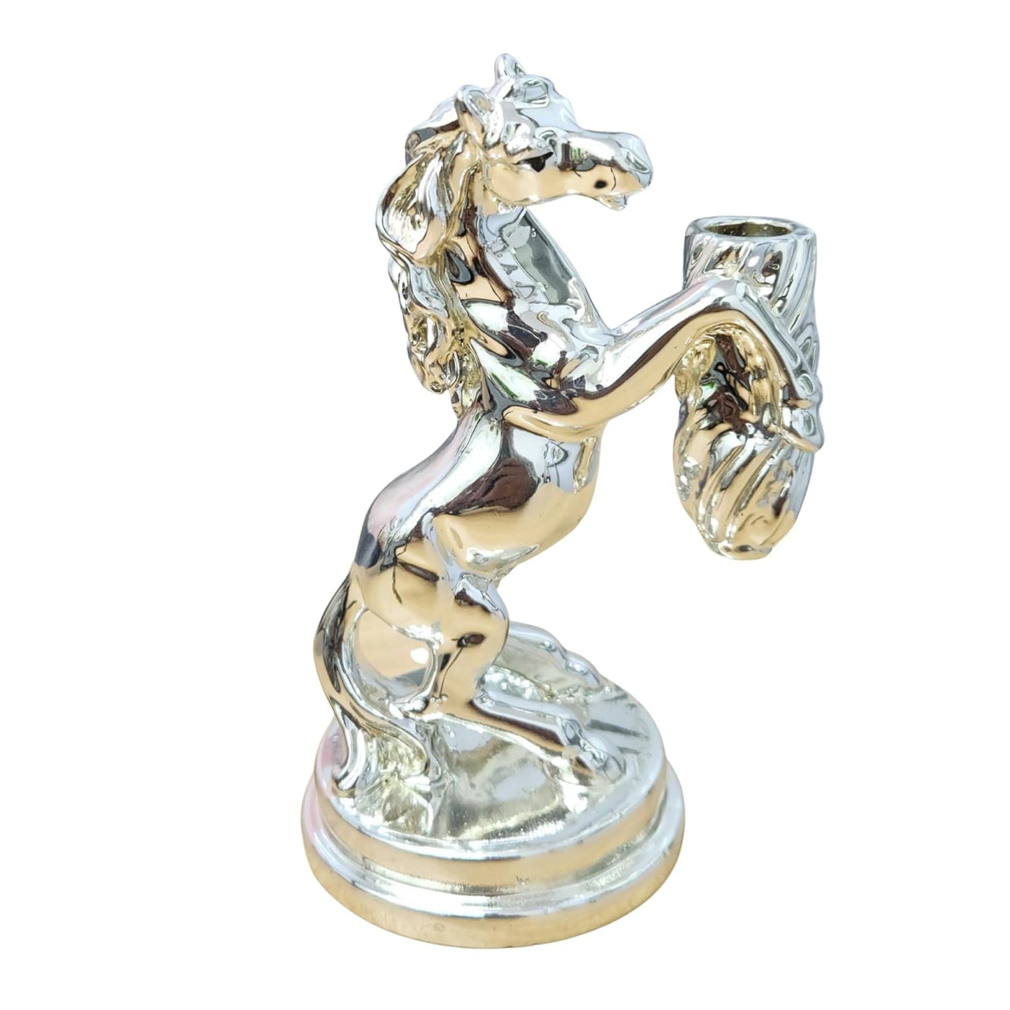 999 Silver Plated Horse Pen Holder