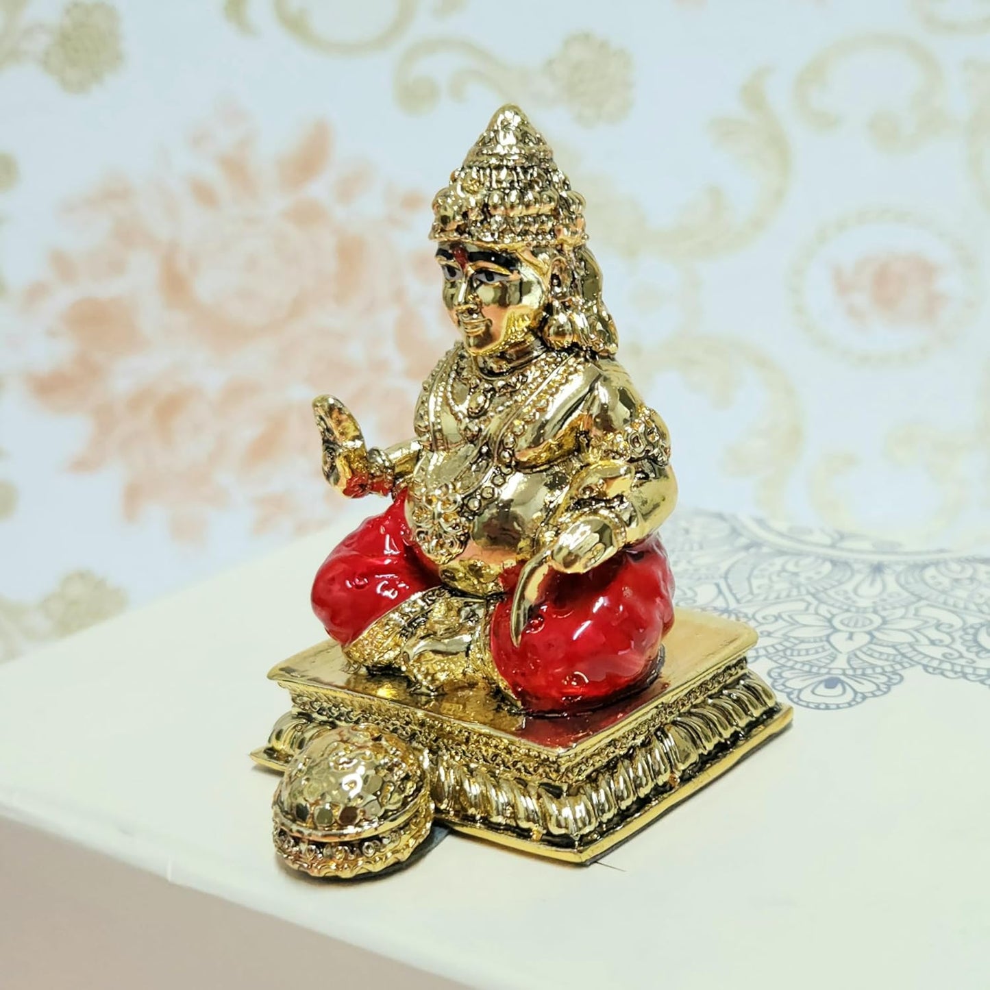 24K Kuber Gold Plated Lord Kuber