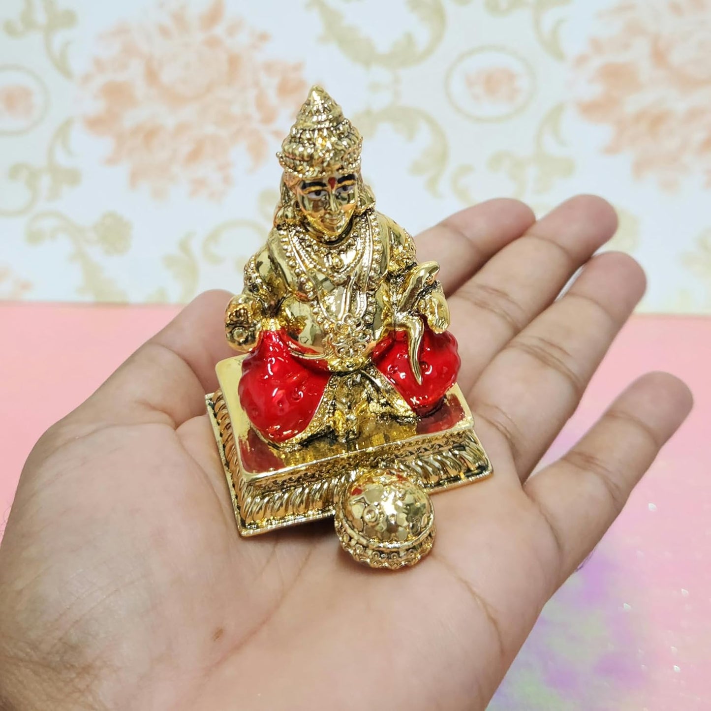24K Kuber Gold Plated Lord Kuber