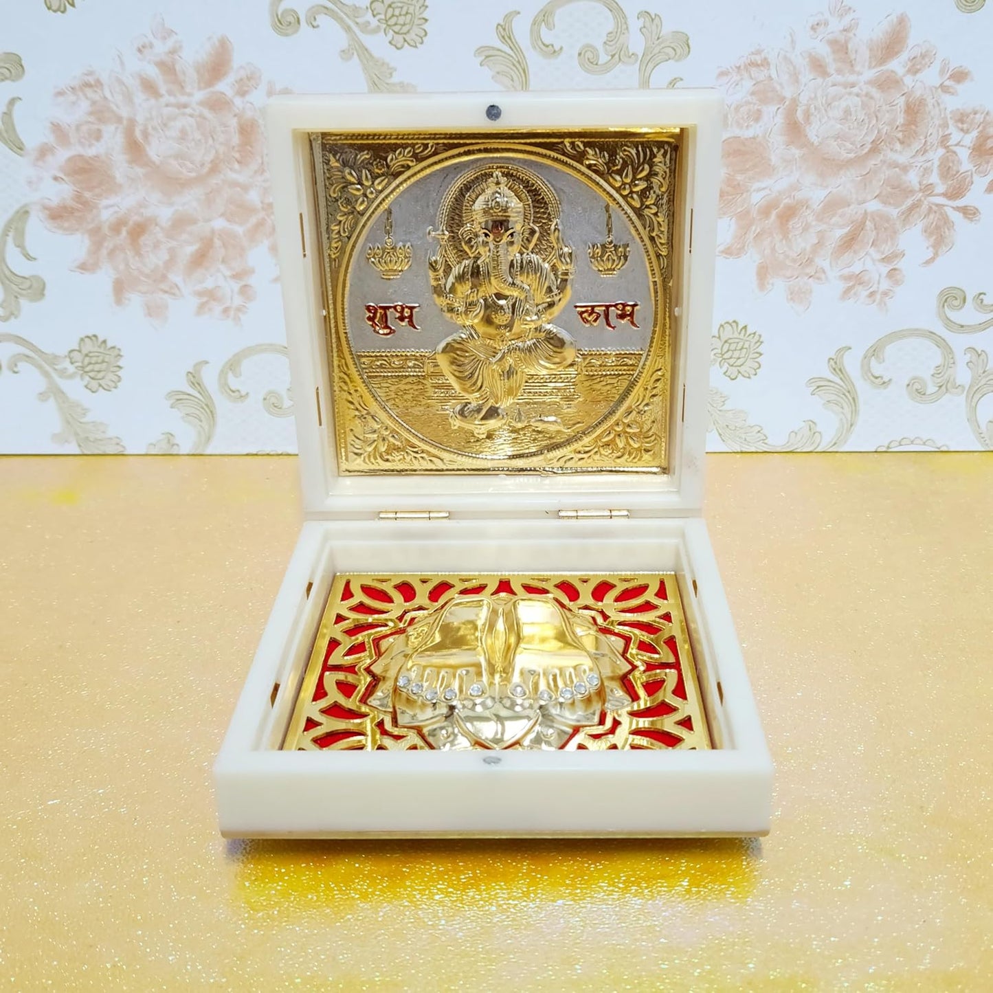 Ganesh Ji with Charan Paduka