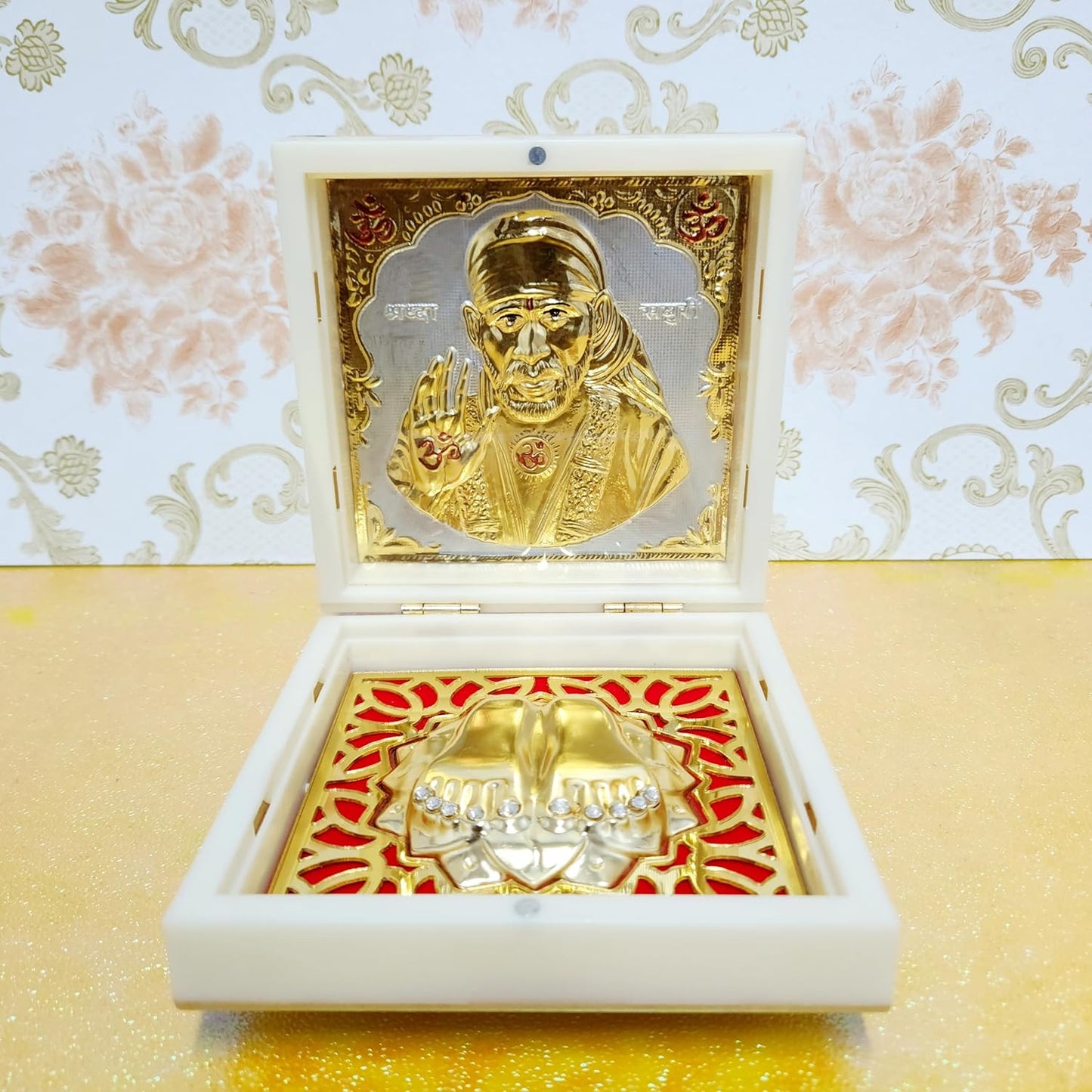 Shridi SaiBaba with Charan Paduka