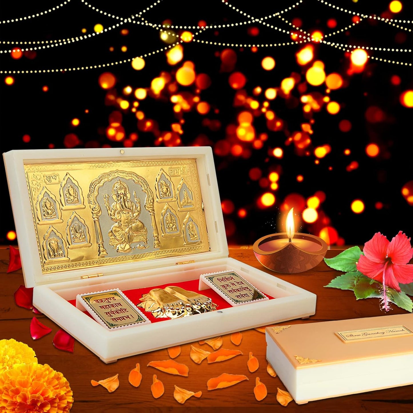 Ashtavinayak Ganpati with Charan Paduka