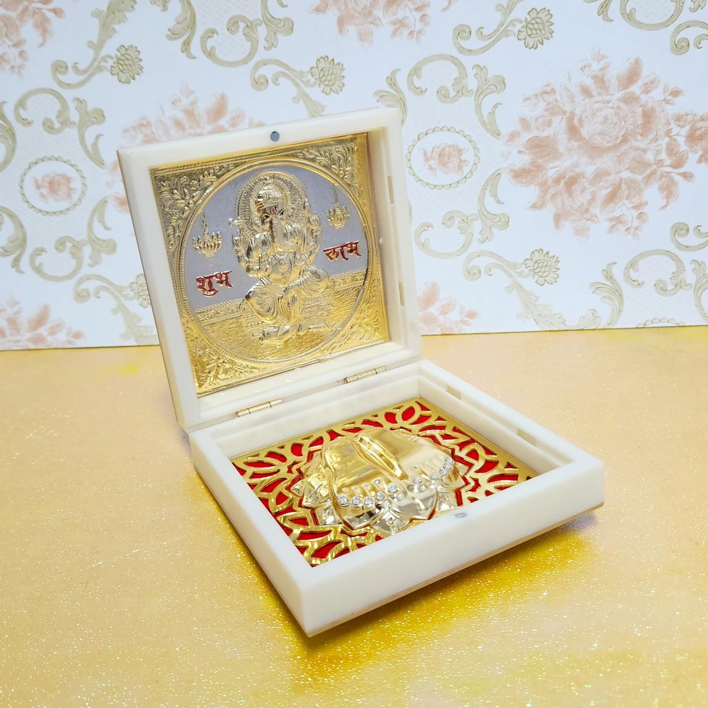 Ganesh Ji with Charan Paduka