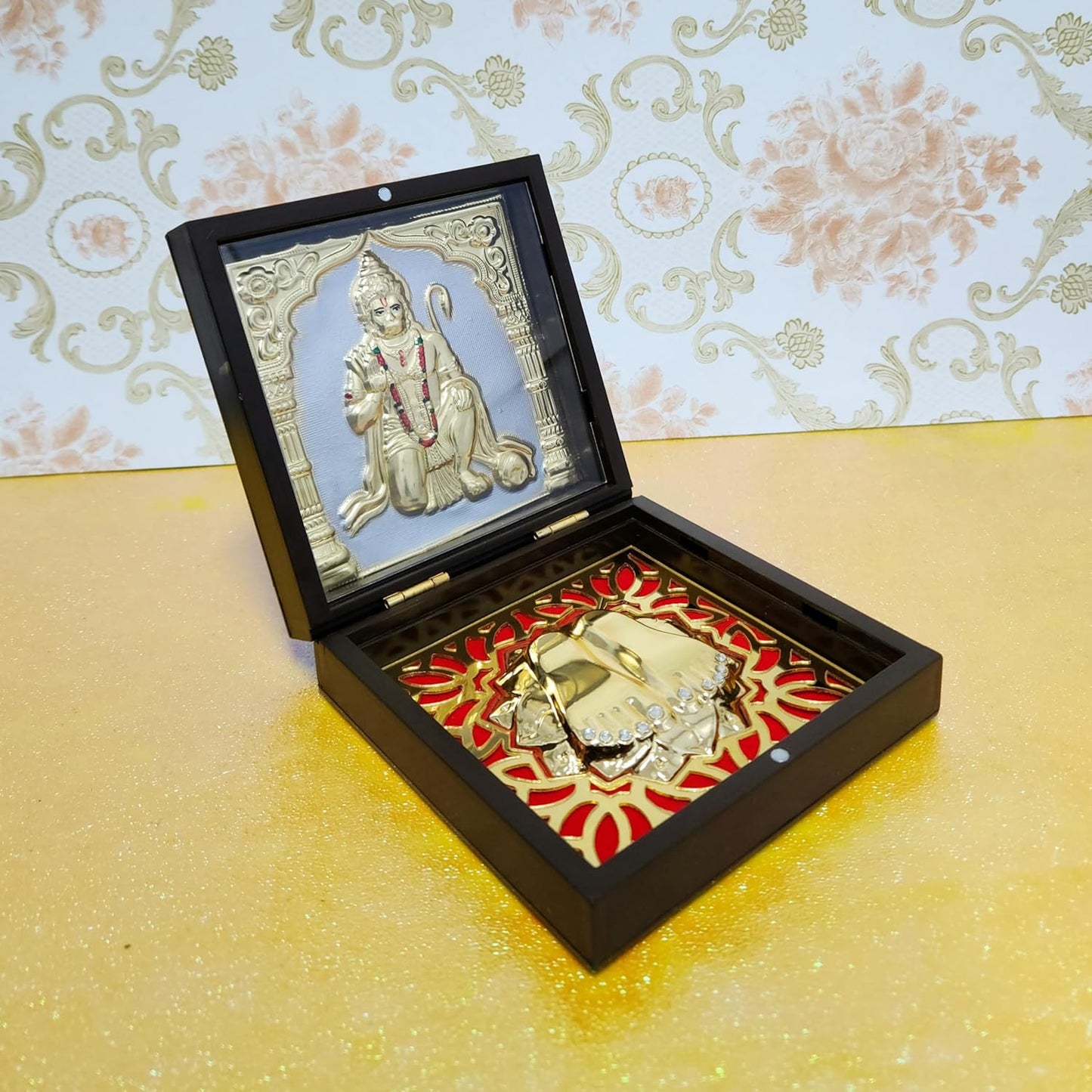 Hanuman Ji with Charan Paduka