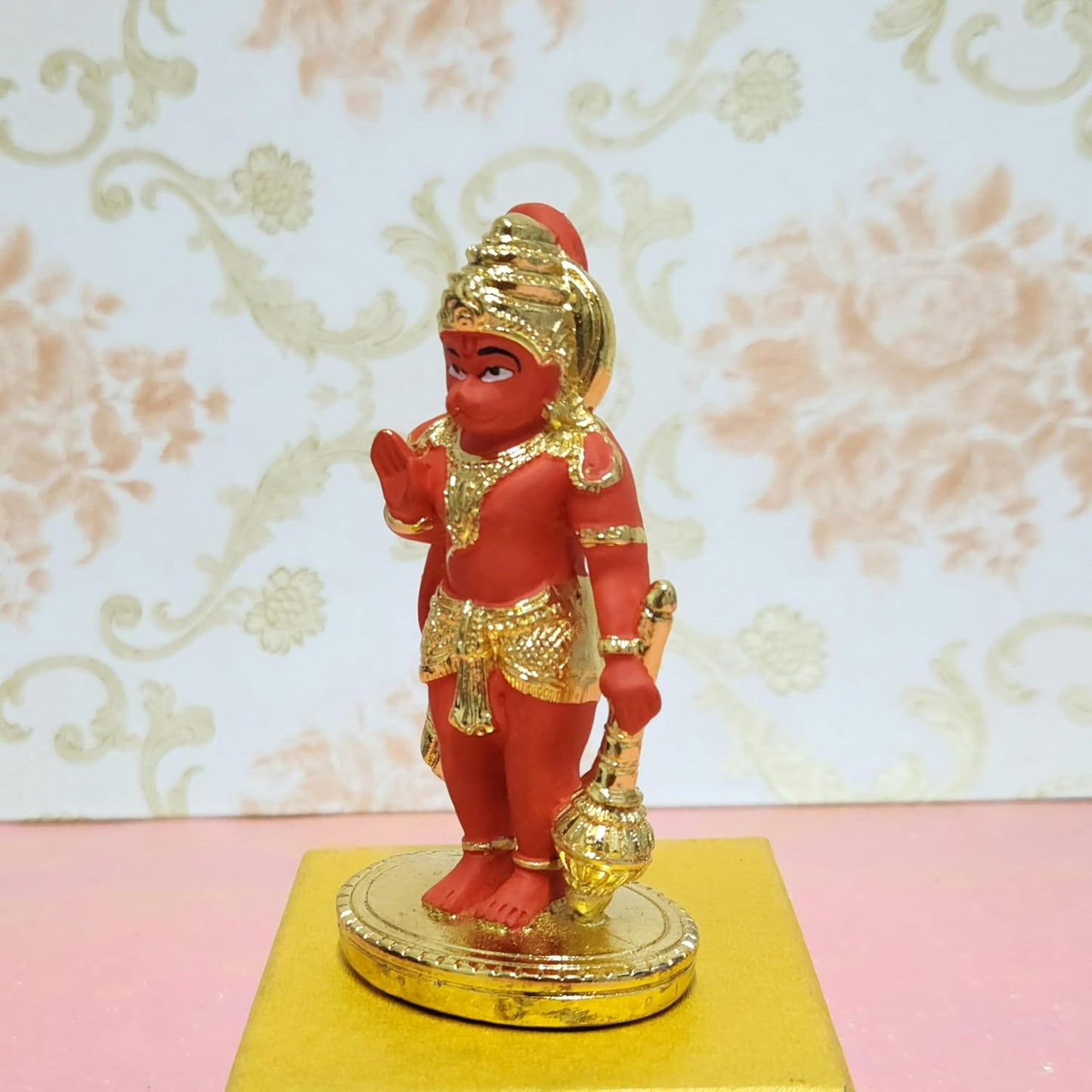 24K Gold Plated Hanuman Ji Idol