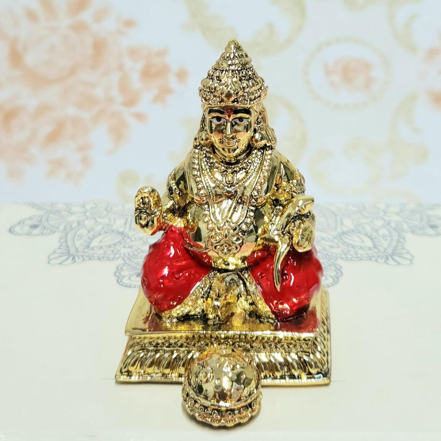 24K Kuber Gold Plated Lord Kuber