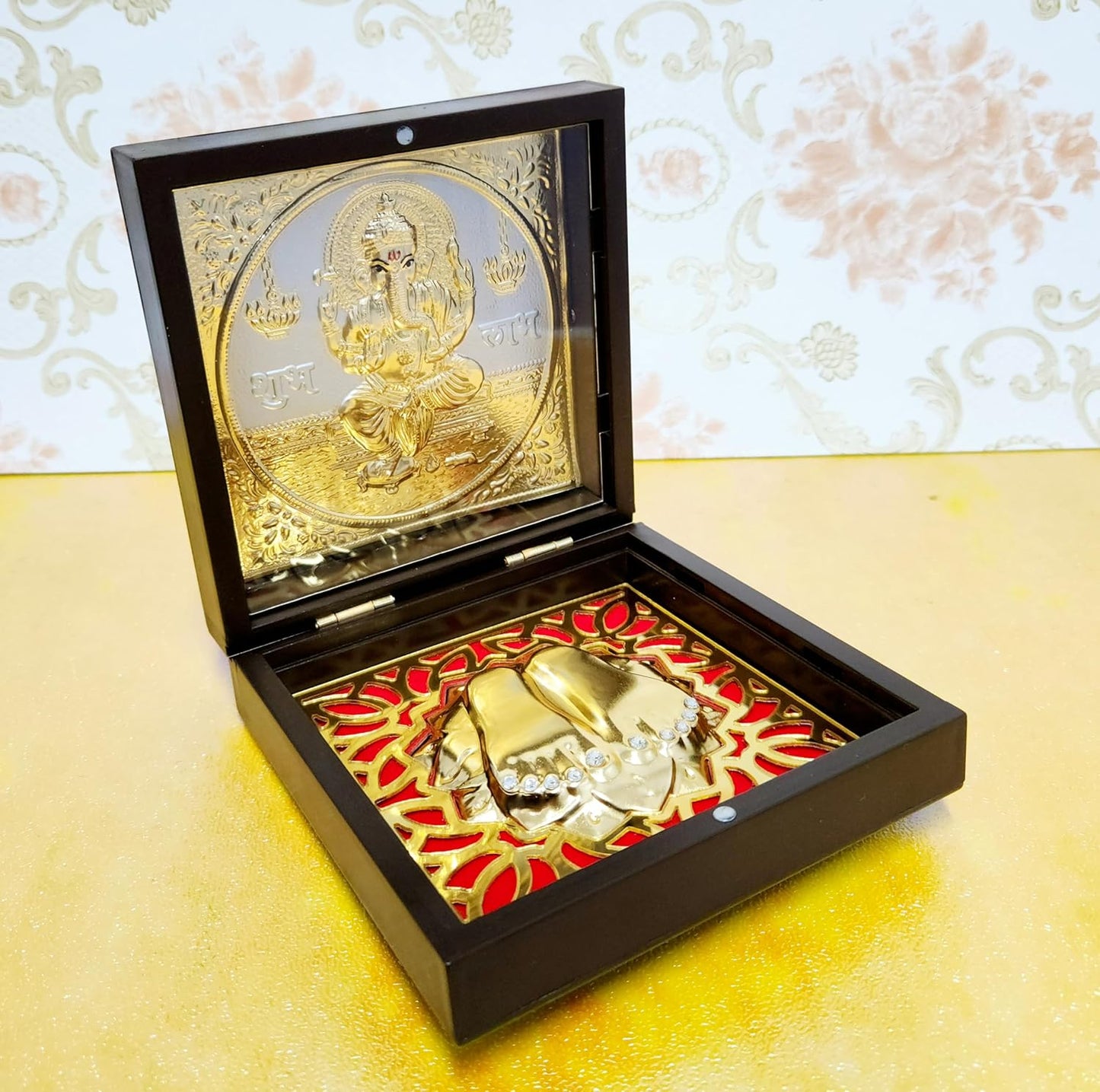 Ganesh Ji with Charan Paduka