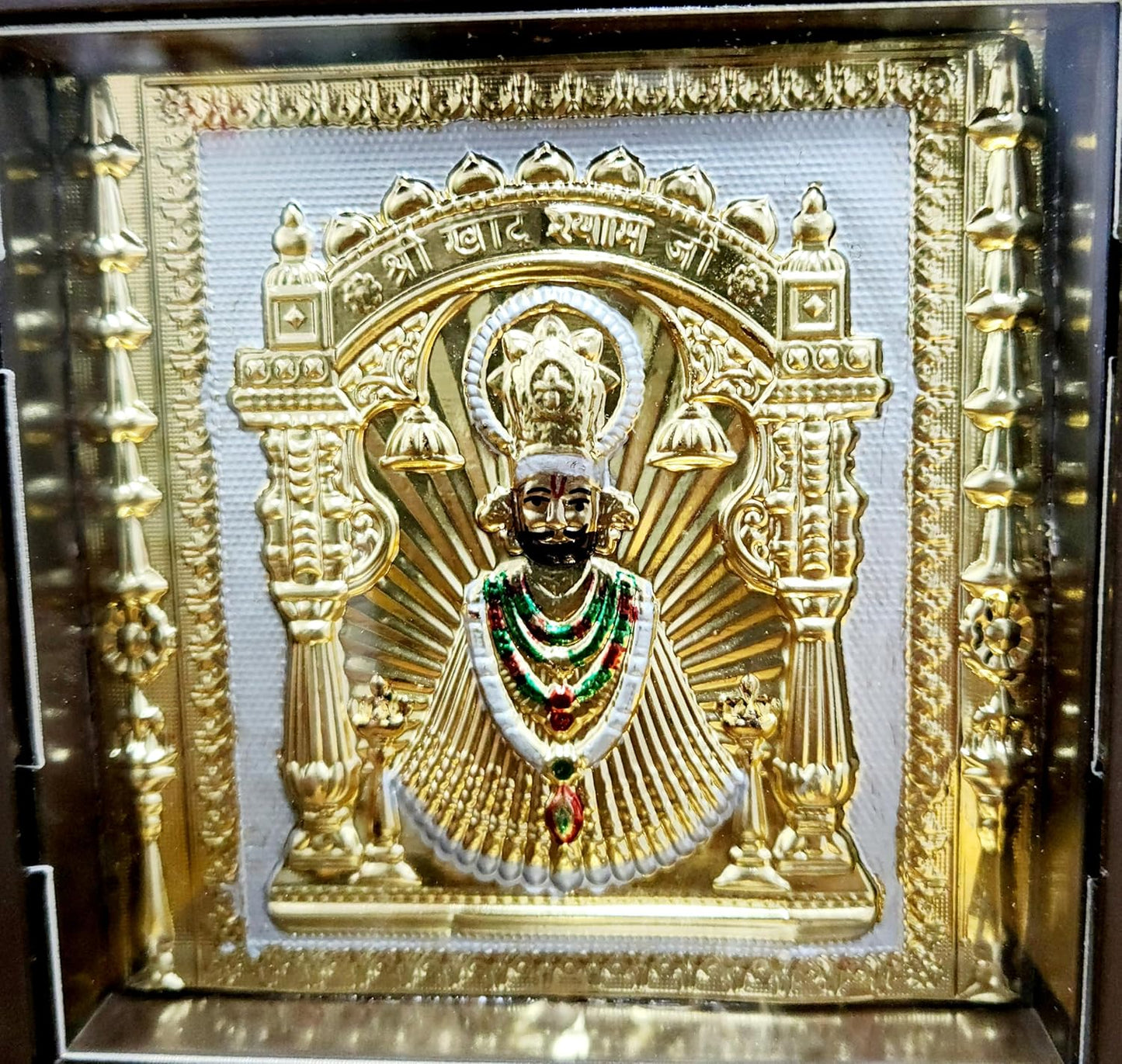 Khatu Shyam Ji with Charan Paduka