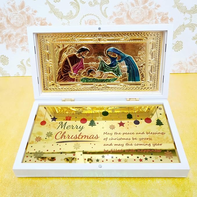 Jesus Christ and Mother Mary Photo Frame Gift Box