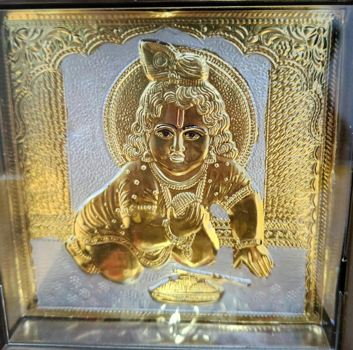 Laddu Gopal  with Charan Paduka