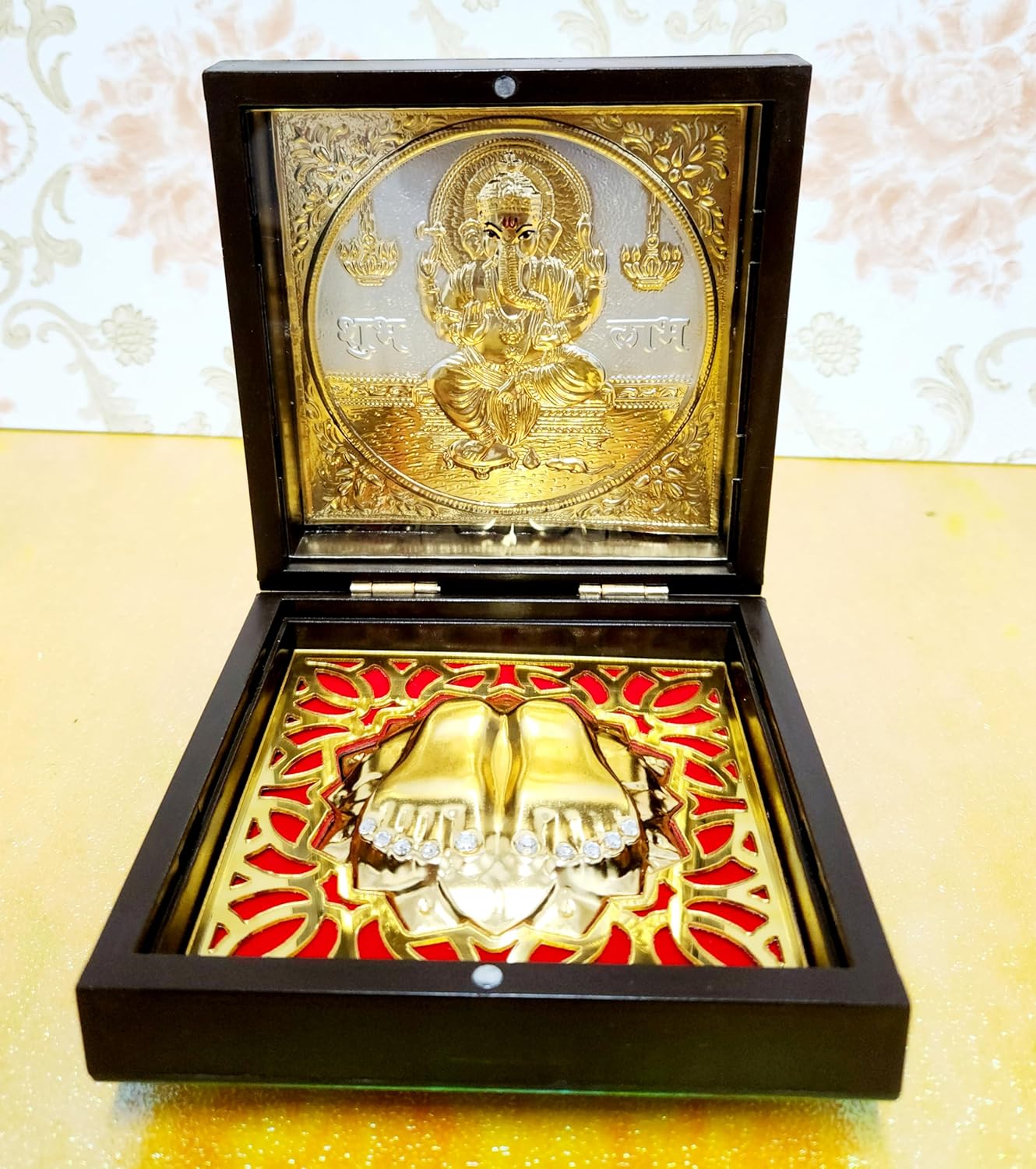 Ganesh Ji with Charan Paduka