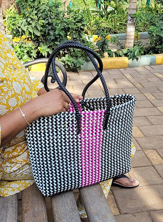 Handmade Multipurpose Plastic wire Bag (Koodai)