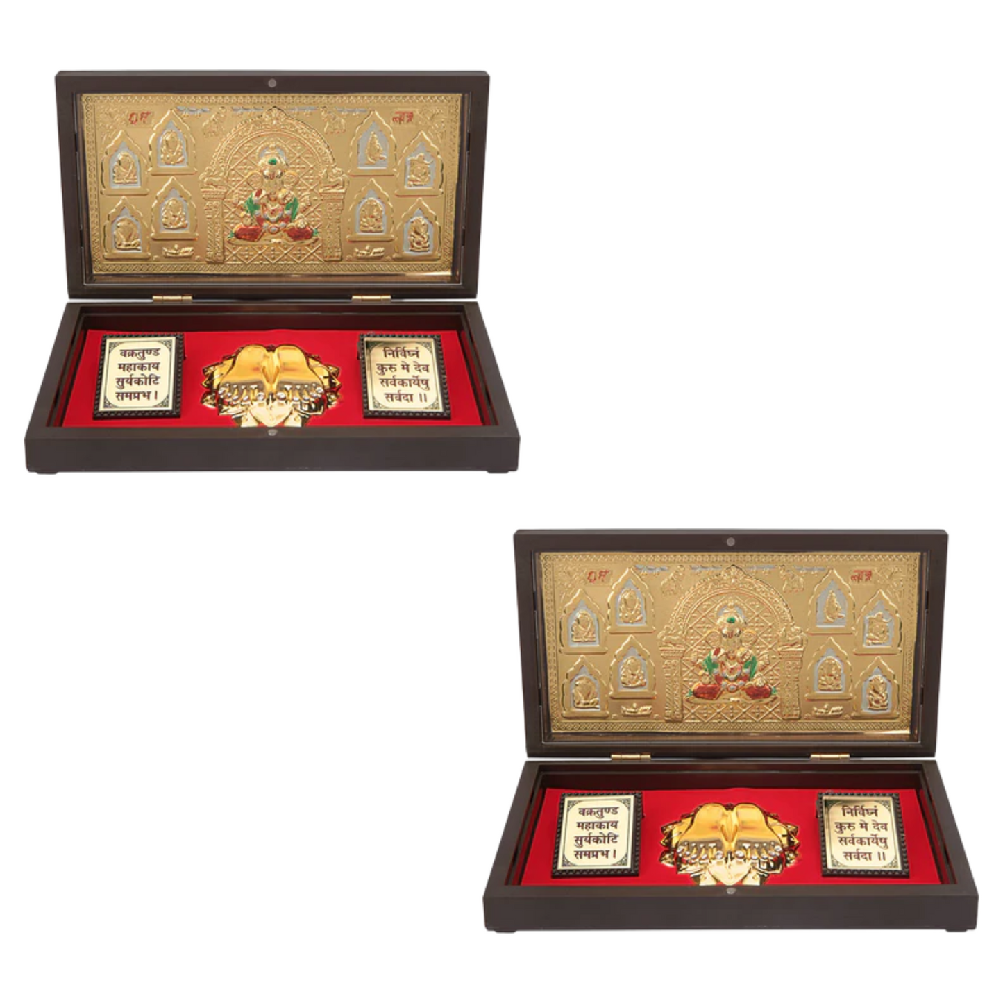 Dagdusheth Ganpati Ganesha with Charan Paduka